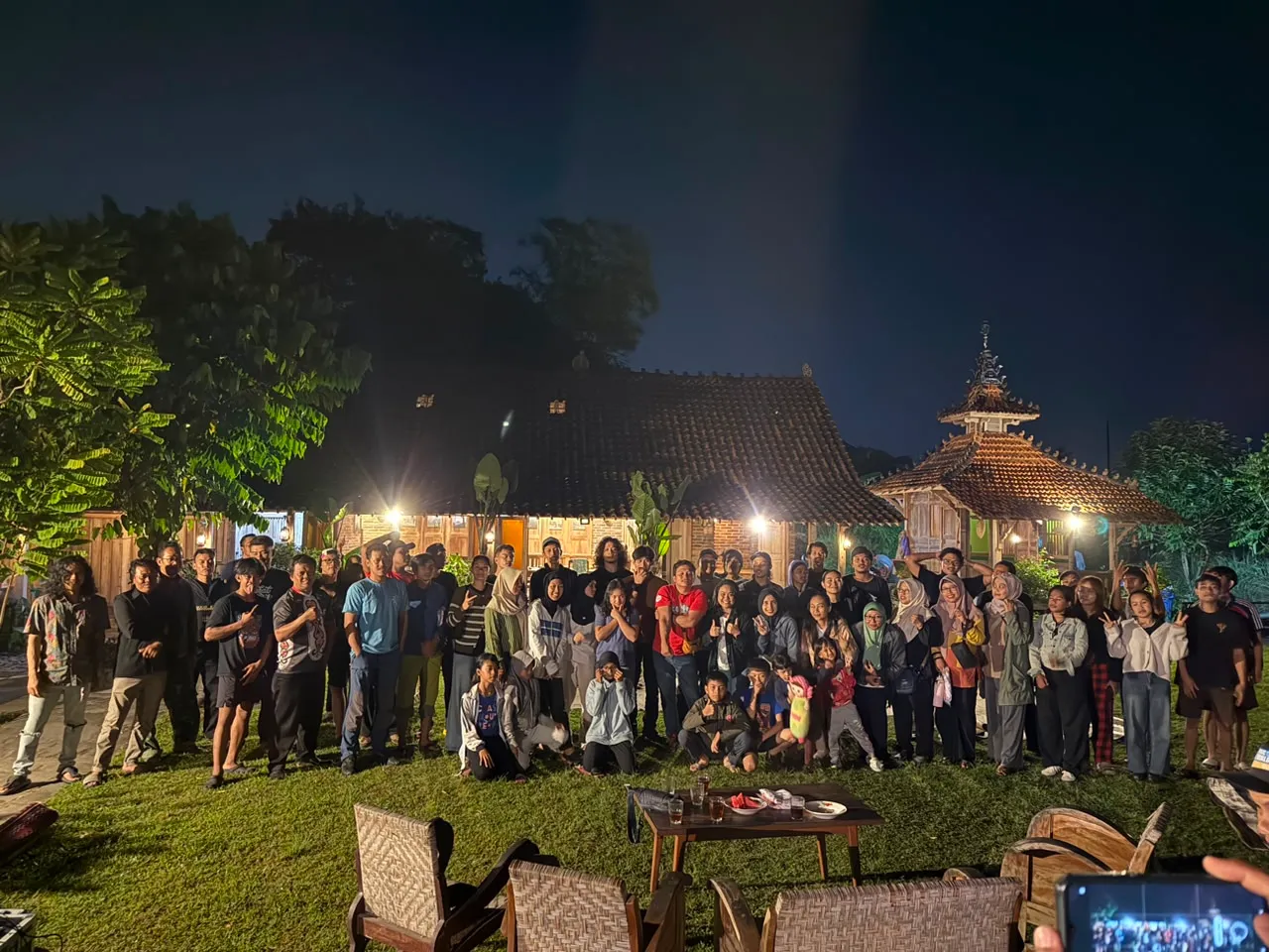 Suasana nonton bareng